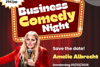 Business comedy 2026 met Amelie Albrecht